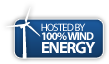 Green website 100% wind powered